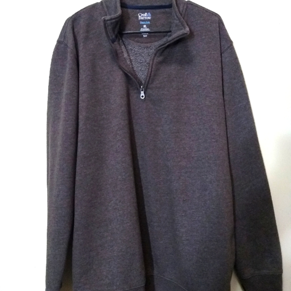 CLEARANCE - Men's Croft & Barrow Quarter Zip Pullover